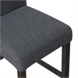 New Classic Furniture High Line 7-piece Wood Counter Table Set in Gray