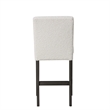 New Classic Furniture High Line 7-piece Wood Counter Table Set in White