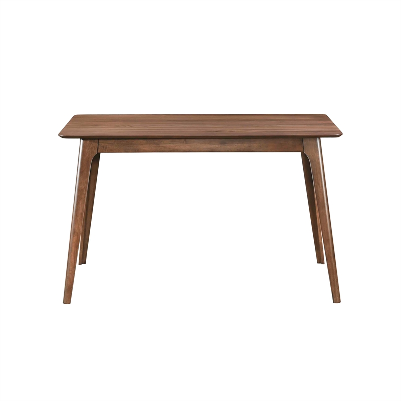 New Classic Furniture Oscar 7-piece Wood Counter Dining Set in Walnut