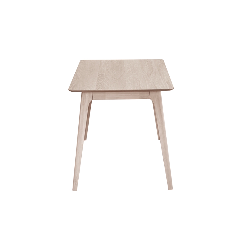 New Classic Furniture Oscar Wood Counter Height Table in White Ash