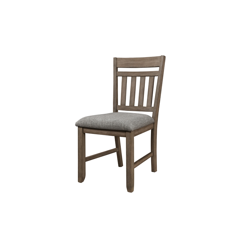 New Classic Furniture Harrisburg Wood Dining Chair in Walnut (Set of 2)