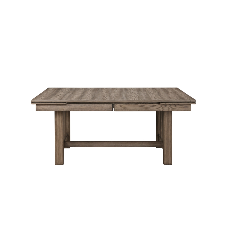 New Classic Furniture Harrisburg Wood Dining Table in Walnut