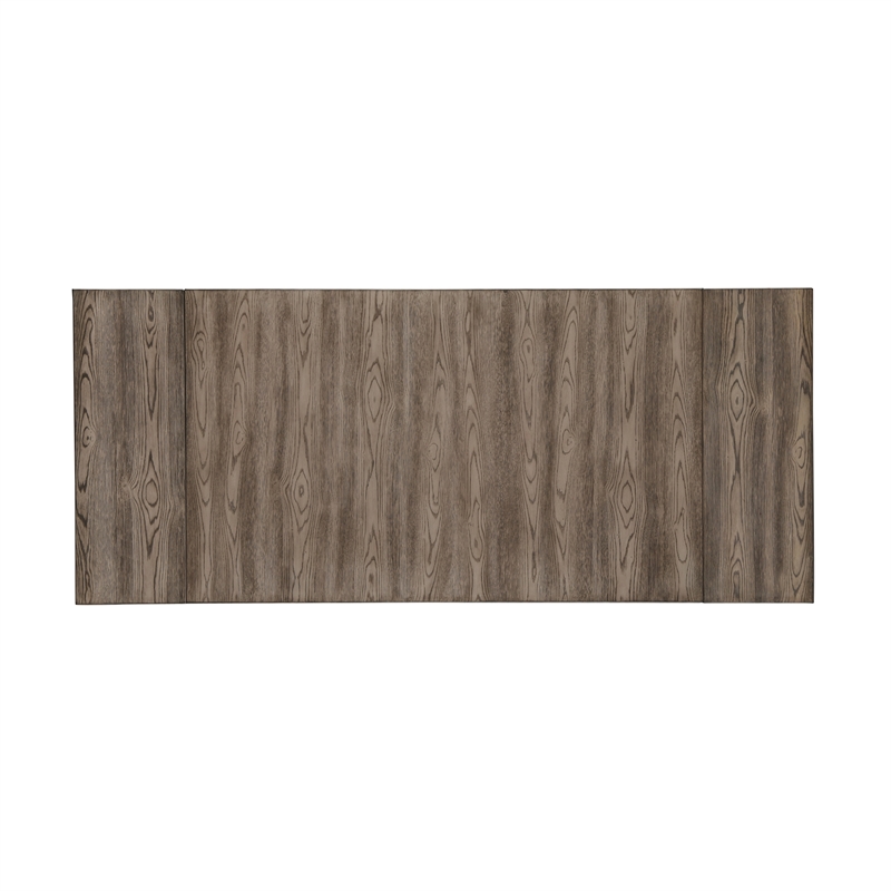 New Classic Furniture Harrisburg Wood Dining Table in Walnut