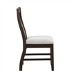 New Classic Furniture Chestnut Ridge 5-Piece Wood Dining Table Set in Brown