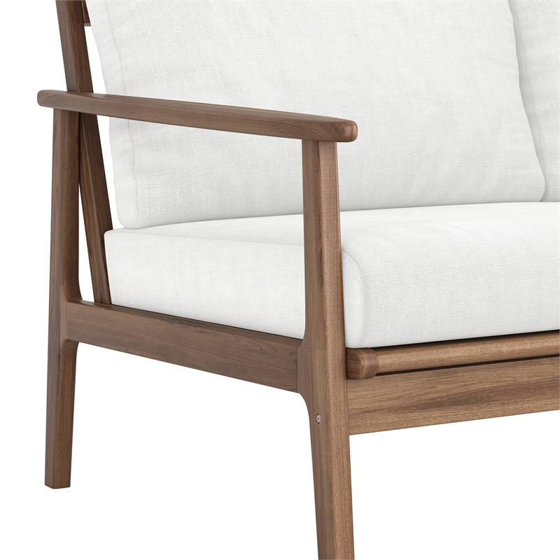 New Classic Furniture Ashton 2-Piece Wood Patio Conversation Set in Natural