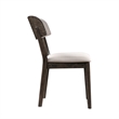 New Classic Furniture Rex 5-Piece Wood Rectangle Dining Set in Walnut
