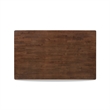 New Classic Furniture Pascal Wood Rectangular Counter Dining Table in Walnut