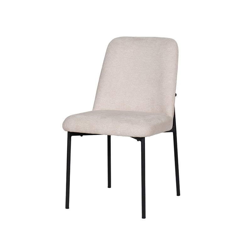 New Classic Furniture Erik Fabric Upholstered Dining Chair in Beige (Set of 6)