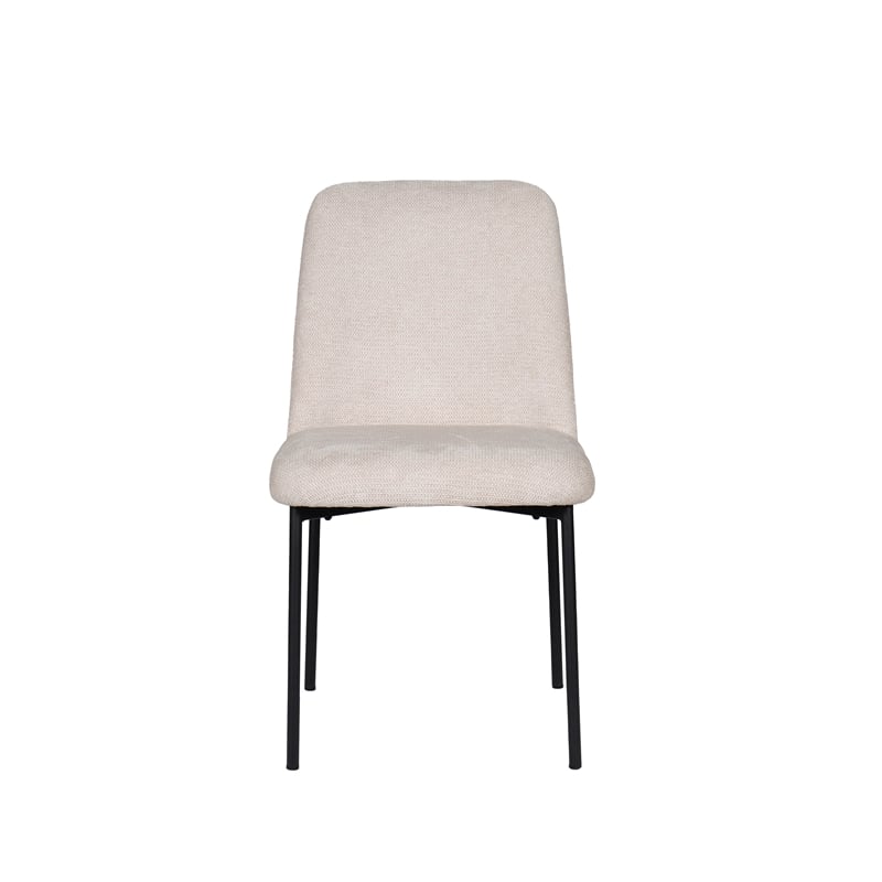 New Classic Furniture Erik Fabric Upholstered Dining Chair in Beige (Set of 6)