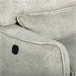 New Classic Furniture Remsen 3-Piece Polyester Fabric Manual Sectional in Latte