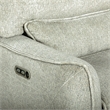 New Classic Furniture Remsen 3-Piece Polyester Fabric Power Sectional in Latte