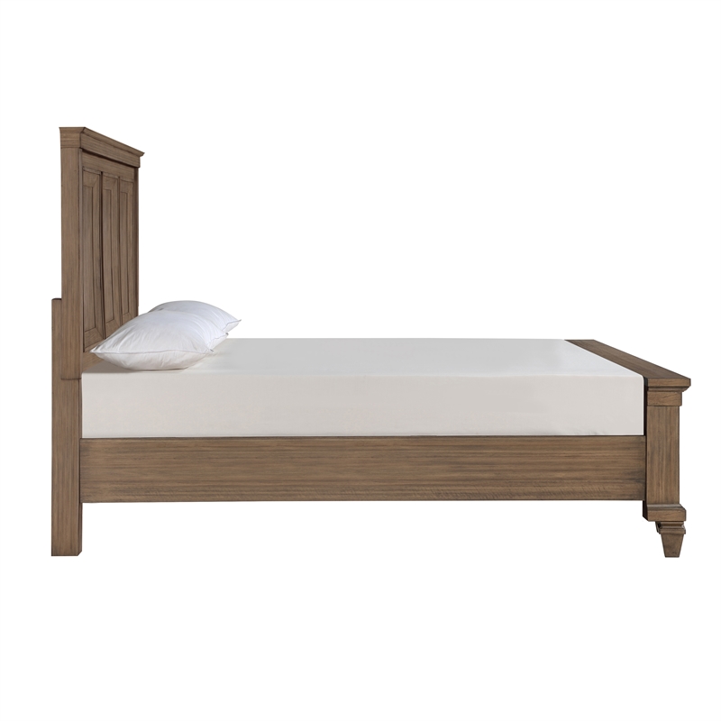 New Classic Furniture Mariana 5-Piece Wood Queen Bedroom Set w Chest in Mocha