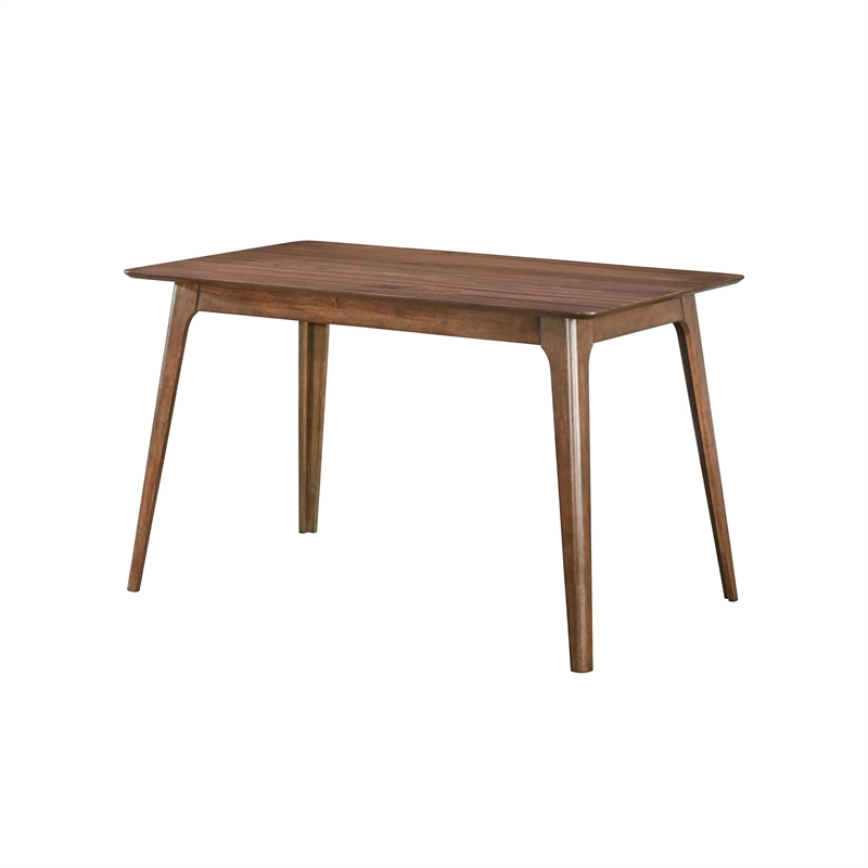 New Classic Furniture Oscar 5-Piece Wood Counter Table Set in Walnut/Teal