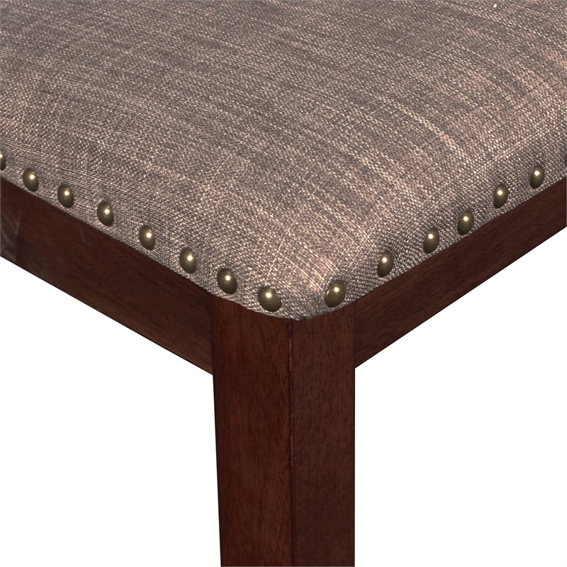 New Classic Furniture Bixby Wood Dining Chair in Espresso Brown (Set of 4)
