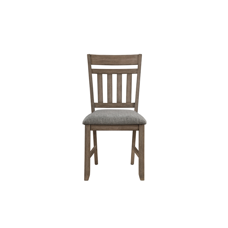 New Classic Furniture Harrisburg Wood Dining Chair in Walnut (Set of 6)