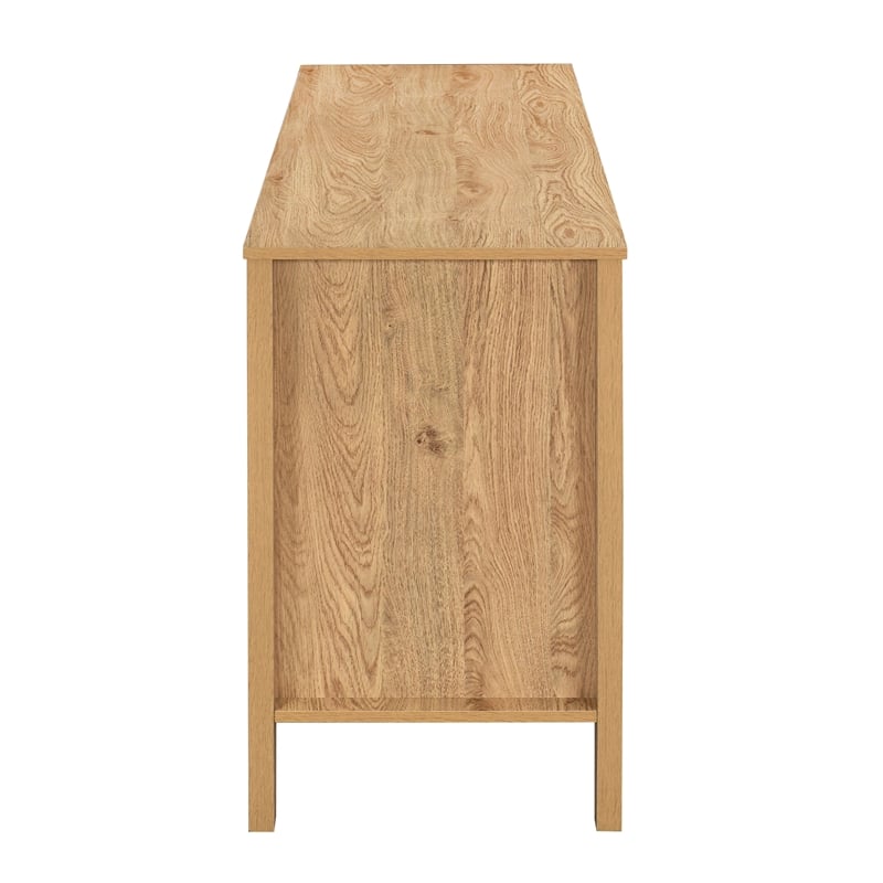 New Classic Furniture Thayer Wood Sideboard/TV Console in Natural/Beige