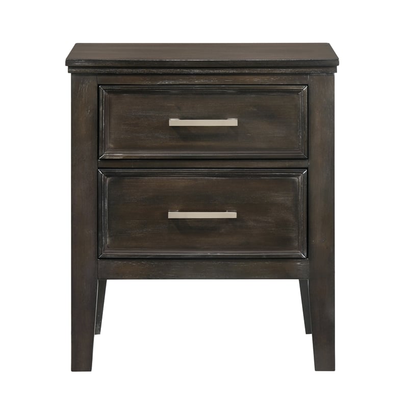 New Classic Furniture Andover 3-Pc Wood Bedroom Set with Dresser in Nutmeg
