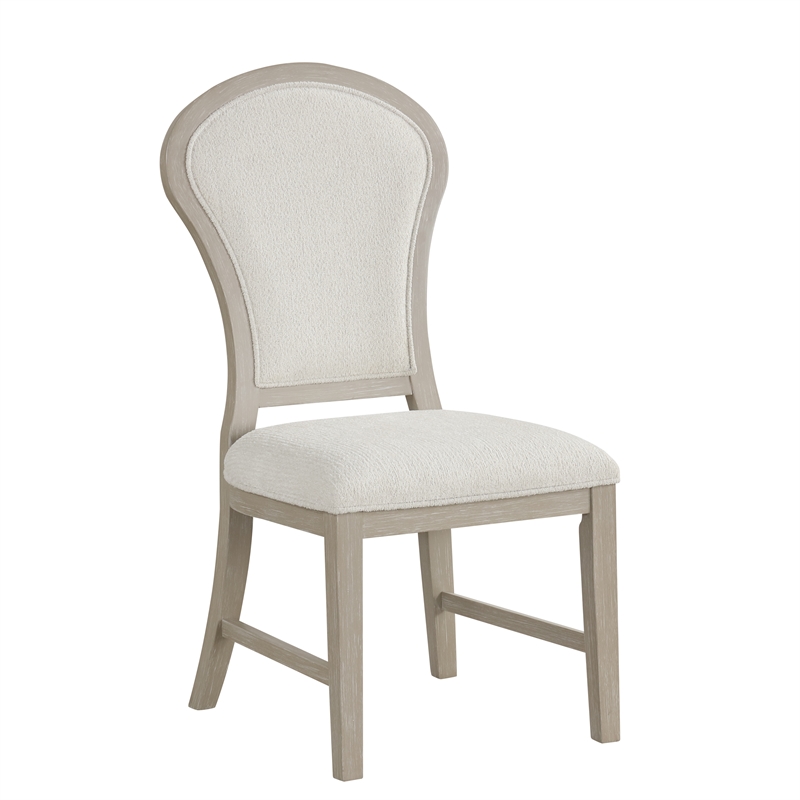 New Classic Furniture Gwendolyn 5-Pc Wood Oval Dining Set with 4-Chair in Beige