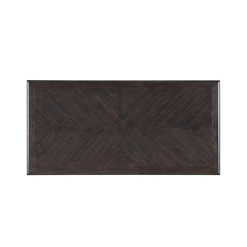 New Classic Furniture Gia 3-Piece Wood Occasional Table Set in Brown