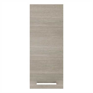 Cutler Kitchen and Bath Silhouette Modern Wood Medicine Cabinet in Aria Walnut