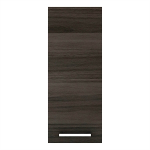 Cutler Kitchen and Bath Silhouette Modern Wood Medicine Cabinet in Dark Wood