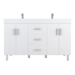Alya Bath Ripley Modern Engineered Wood Bathroom Vanity in White