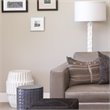 J&D Designs Co Algae Hollow Center Coastal Ceramic Side Table in White