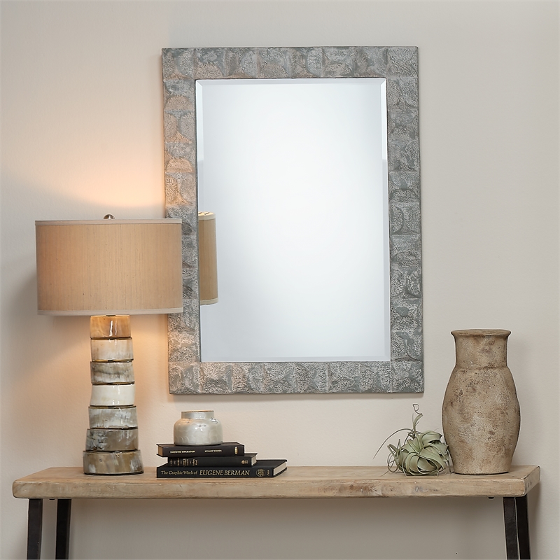 J&D Designs Co Stacked Lacquer Resin & Hemp Table Lamp in Brown/Gray/Cream