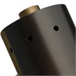 J&D Designs Co Milano Mid-Century Steel Metal Sconce in Oil Rubbed Bronze
