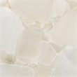 J&D Designs Co Borealis Cube Transitional Alabaster Stone Pendant in White