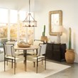 J&D Designs Co Hollis Rectangle Coastal Straw Rope Rattan Wall Mirror in Natural