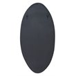J&D Designs Co Oval Organic Transitional Wood Mirror in Natural