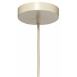 J&D Designs Co Netted Coastal Rattan/Rope Fabric Pendant in Natural Corn