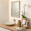 J&D Designs Co Ojai Small Transitional Wood Vase in Natural Finish