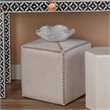 J&D Designs Co Large Modern Ceramic Peony Bowl in White Finish