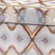 J&D Designs Co Kaleidoscope Transitional Wood Box in Brown/Light Gray/Blue
