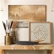 J&D Designs Co Long Oval Contemporary Marble Bowl in Gray Finish