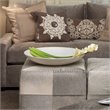 J&D Designs Co Extra Large Contemporary Marble Bowl in White