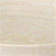 J&D Designs Co Extra Large Contemporary Marble Bowl in White