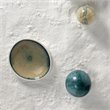 J&D Designs Co Cosmos Coastal Glass Balls in Indigo Blue Finish