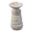 J&D Designs Co Medium Transitional Ceramic Marine Vase in Beige