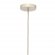 J&D Designs Coastal Rattan Whisper Hand-woven Pendant in Mushroom Beige Finish