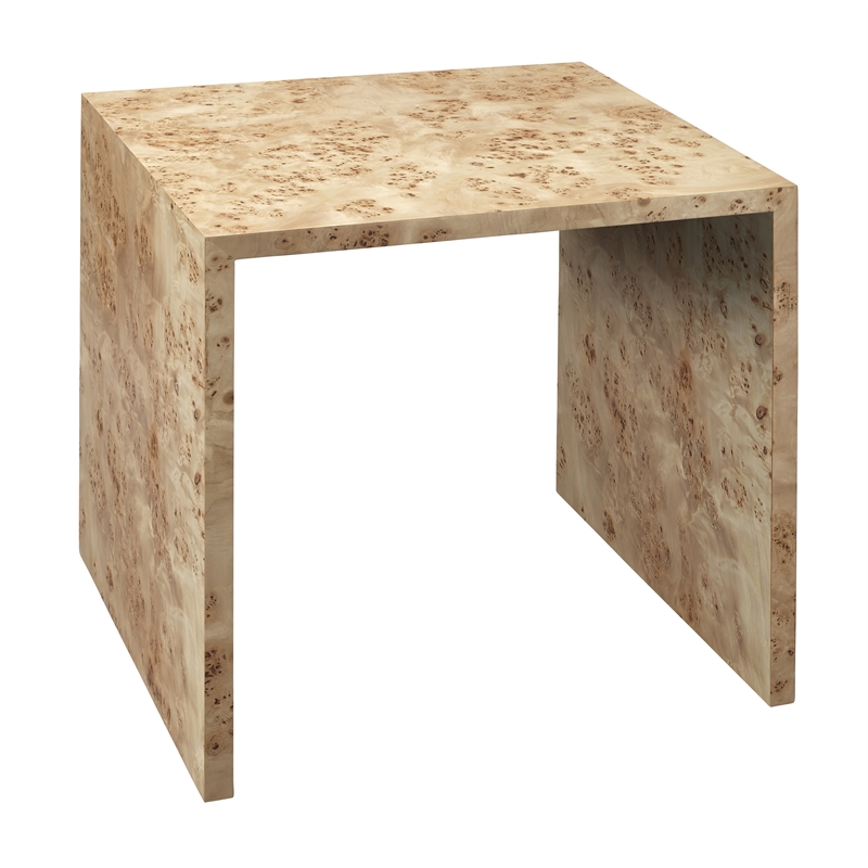 J&D Designs Co Bedford Traditional Wood Nesting Tables in Natural (Set of 2)