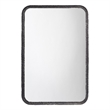 J&D Designs Co Principle Transitional Iron Metal Vanity Mirror in Black