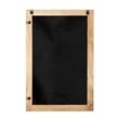 J&D Designs Co Relief Wood Carved Rectangle Mirror in Natural