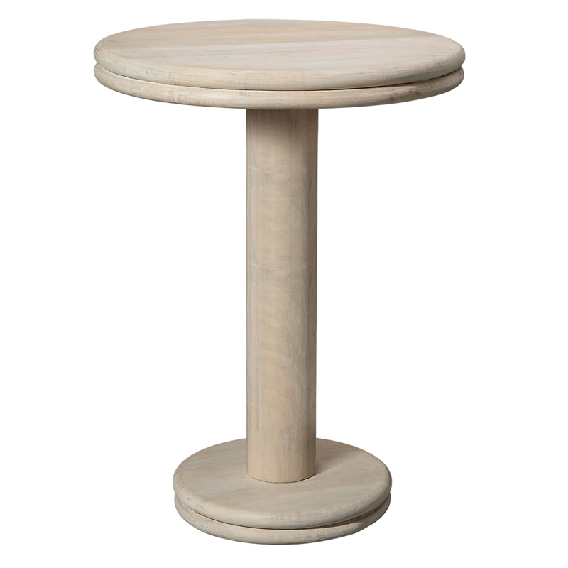J&D Designs Bourbon Mango Wood Bar Table