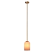 J&D Designs Co Holt 1-Light Glass Pendant Pink