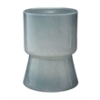 J&D Designs Co Huntington Garden Glass Stool in Blue