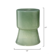J&D Designs Co Huntington Garden Glass Stool in Green