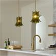 J&D Designs Co Cala Pendant in Green